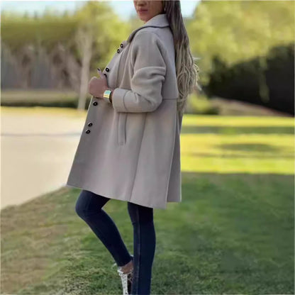 Veste Thermique à Boutonnage Simple pour Femmes - Confort et Style